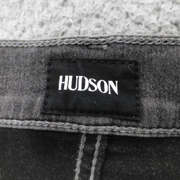Hudson Jeans Mens 36x31 Gray Ace Skinny Stretch Denim Pockets - Picture 4 of 12